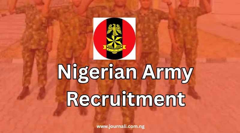 Nigerian Army Recruitment 2026