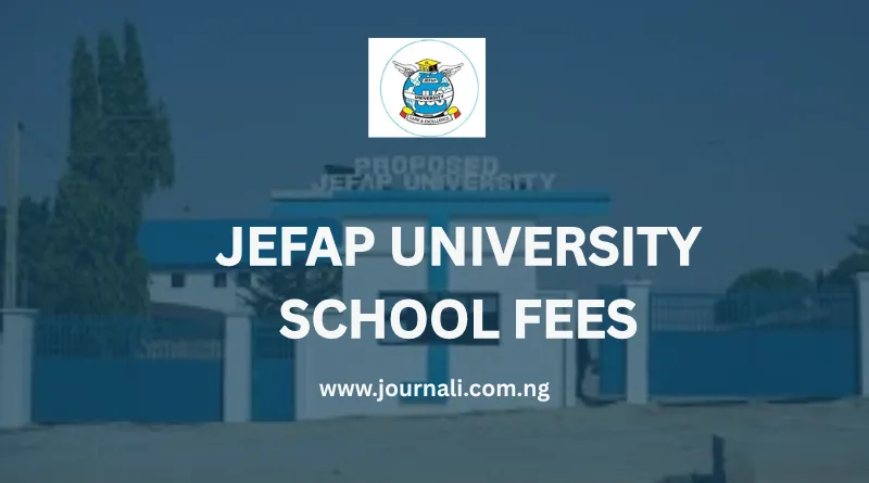 Jefap University School Fees