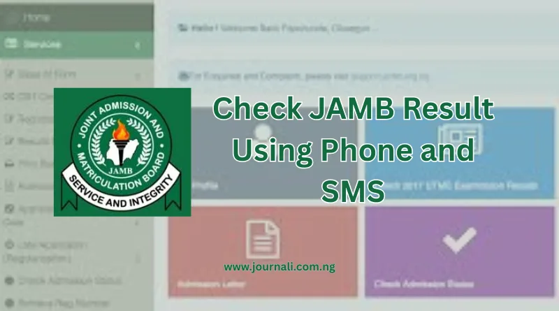 How to Check JAMB Result 2026 Using Phone and SMS